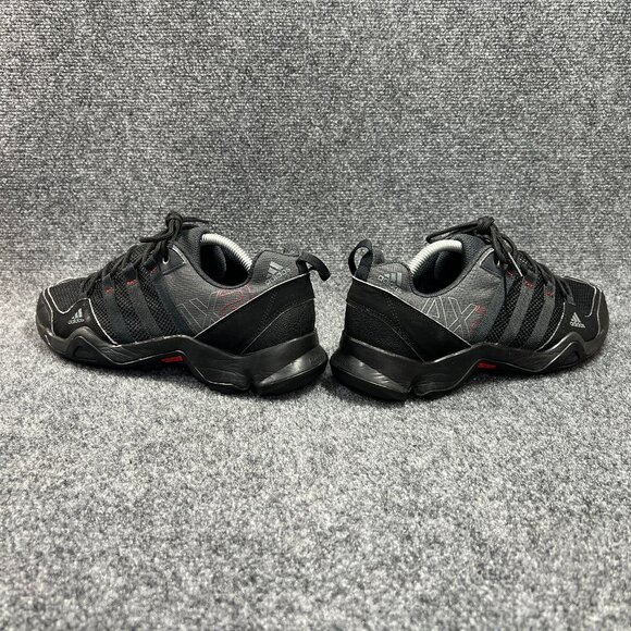 Adidas AX2 Hiking Shoes Men's 10 Black Traxion Athletic Trail Running Sneakers - Picture 8 of 13